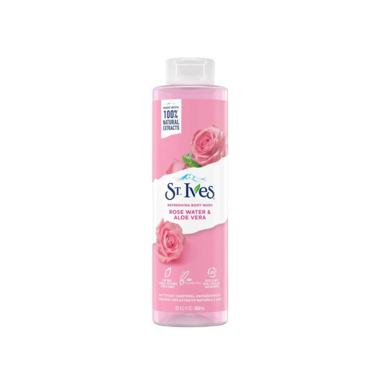 شامپو بدن سنت ایوز St. Ives Rose and Aloe Vera (فروش نقدی)