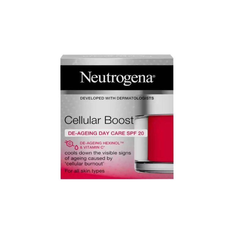 کرم صورت روز ضد پیری و ضد آفتاب صورت نیتروژنا Neutrogena Cellular Boost (فروش نقدی)