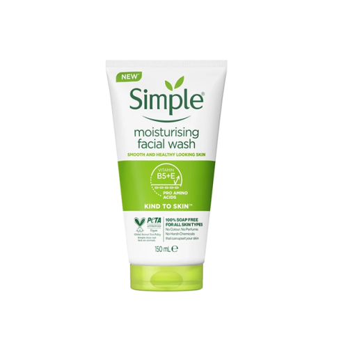 ژل شستشوی صورت سیمپل مدل Moisturising (فروش قسطی)