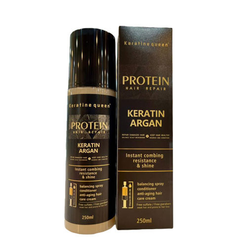 اسپری مو کراتین کوئین مدل keratin argan (فروش نقدی)